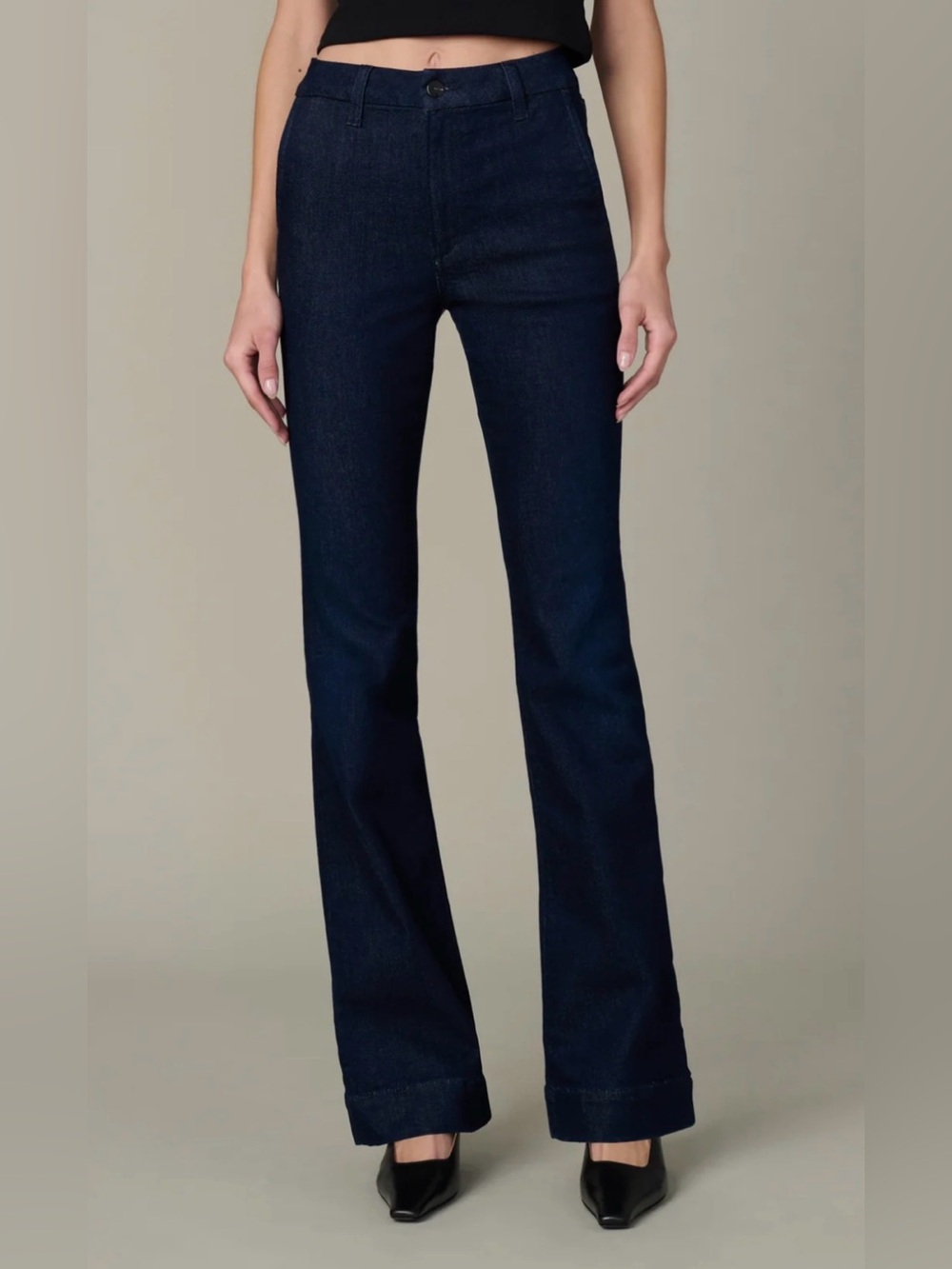 Joe's Jeans Dark Bootcut High-Rise Jeans